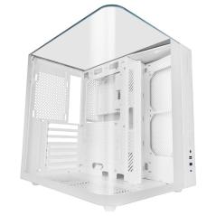 Caja Gaming Semitorre Mars Gaming MC-INFINIOLITE/ Blanca