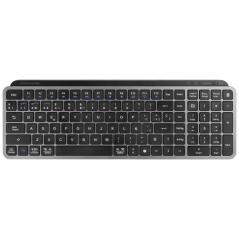 Teclado Compacto Inalámbrico por Bluetooth Mars Gaming MK-SILENKEYS/ Negro