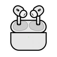 Auriculares Bluetooth Apple Airpods Pro 3nd/ USB-C/ Estuche de Carga Magsafe