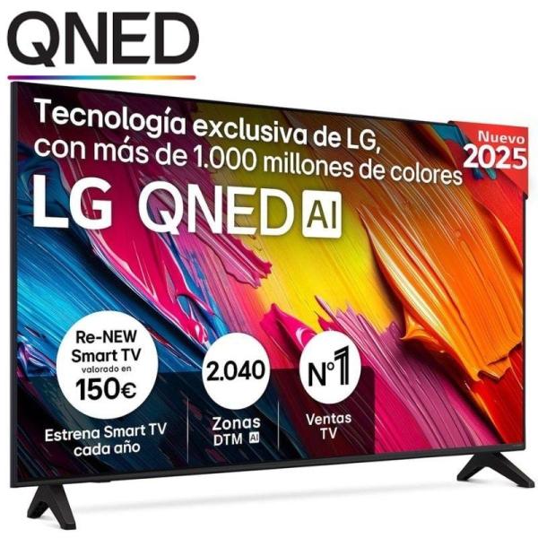 Televisor LG QNED AI QNED70 43QNED70A6A 43'/ Ultra HD 4K/ Smart TV/ WiFi