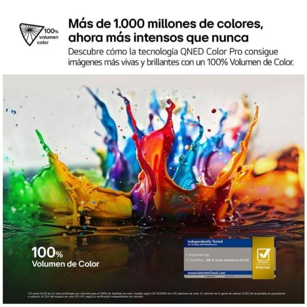 Televisor LG QNED AI QNED70 43QNED70A6A 43'/ Ultra HD 4K/ Smart TV/ WiFi