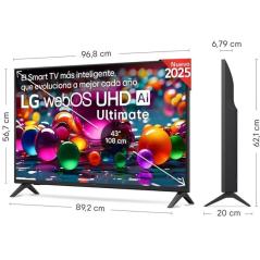 Televisor LG UHD 43UA74006LB 43'/ Ultra HD 4K/ Smart TV/ WiFi