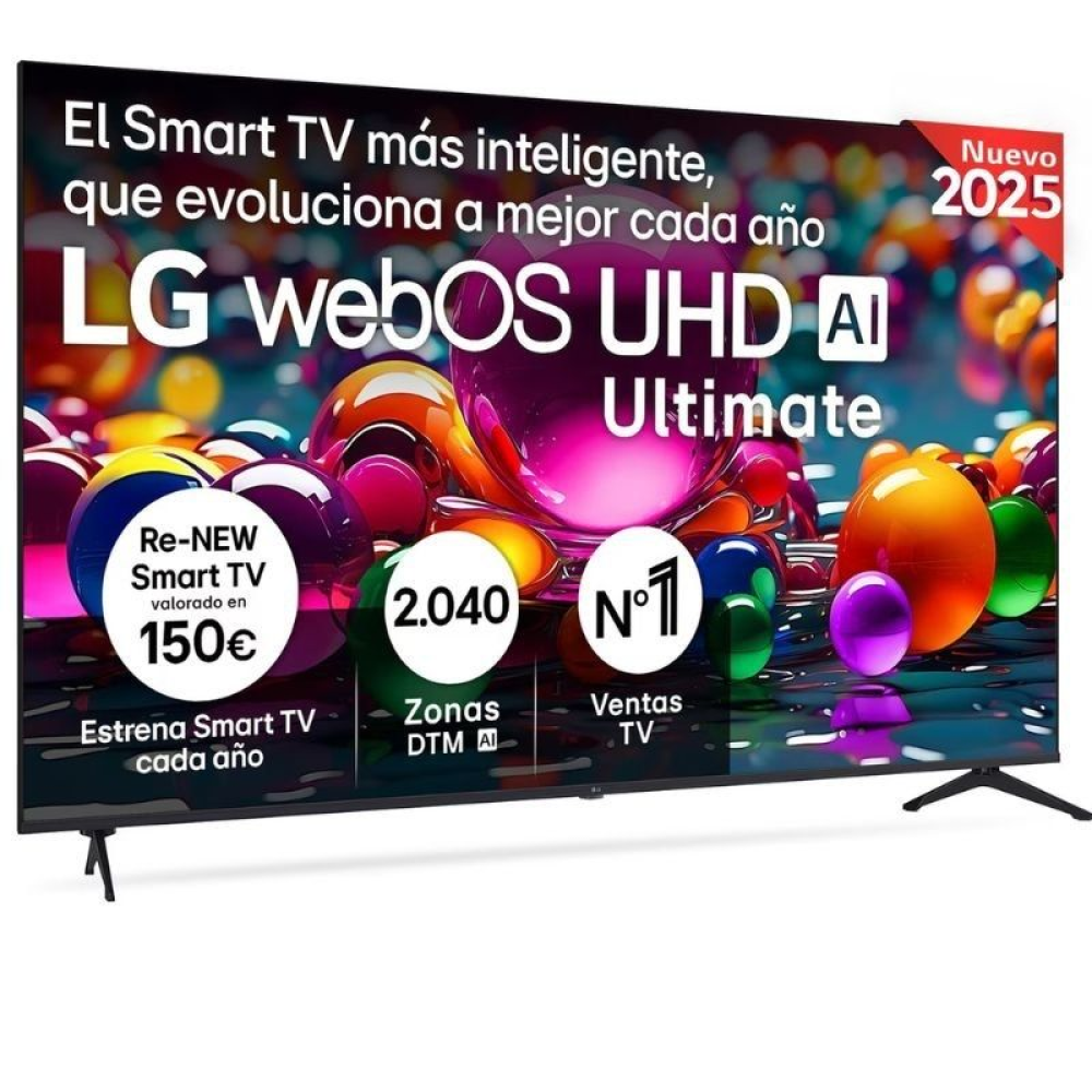 Televisor LG UHD 86UA74006LB 86'/ Ultra HD 4K/ Smart TV/ WiFi
