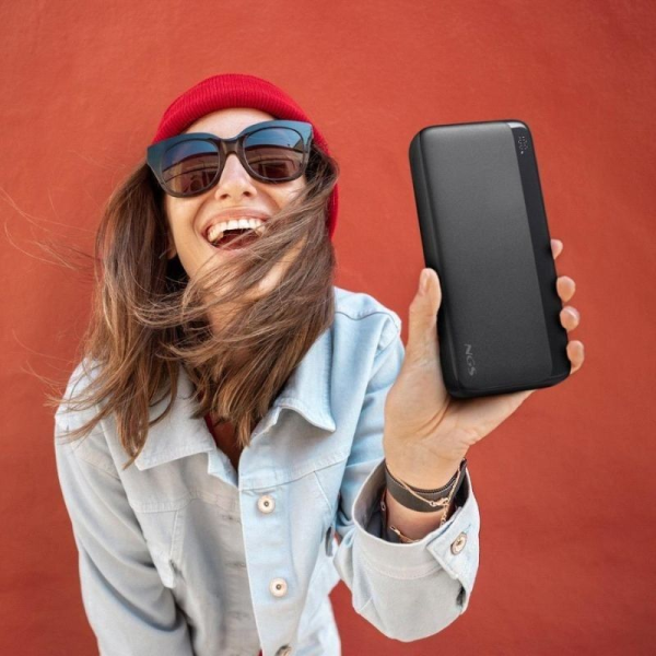 PowerBank 20000mAh NGS Quiz 20/ 22.5W/ Negra