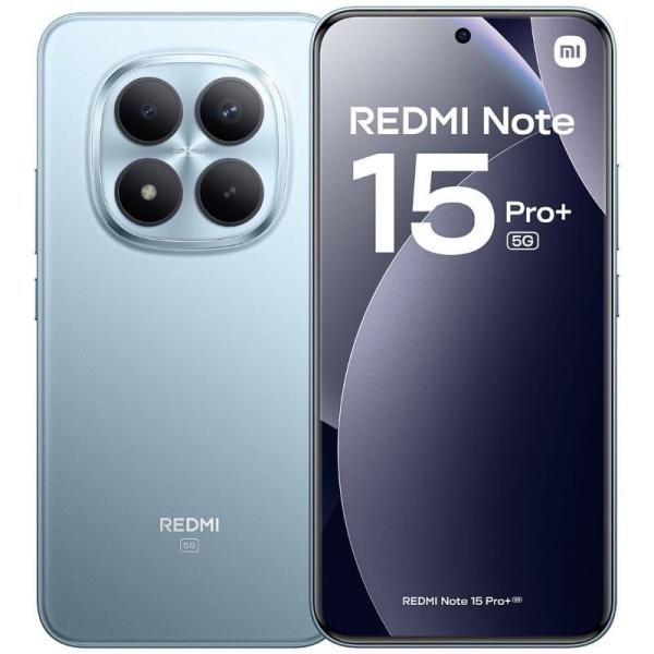 Smartphone Xiaomi Redmi Note 15 Pro Plus 8GB/ 256GB/ 6.83'/ 5G/ Azul Glaciar