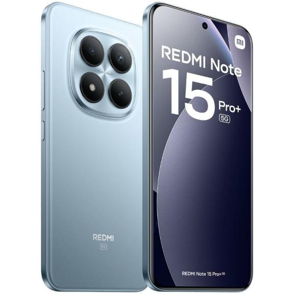 Smartphone Xiaomi Redmi Note 15 Pro Plus 8GB/ 256GB/ 6.83'/ 5G/ Azul Glaciar