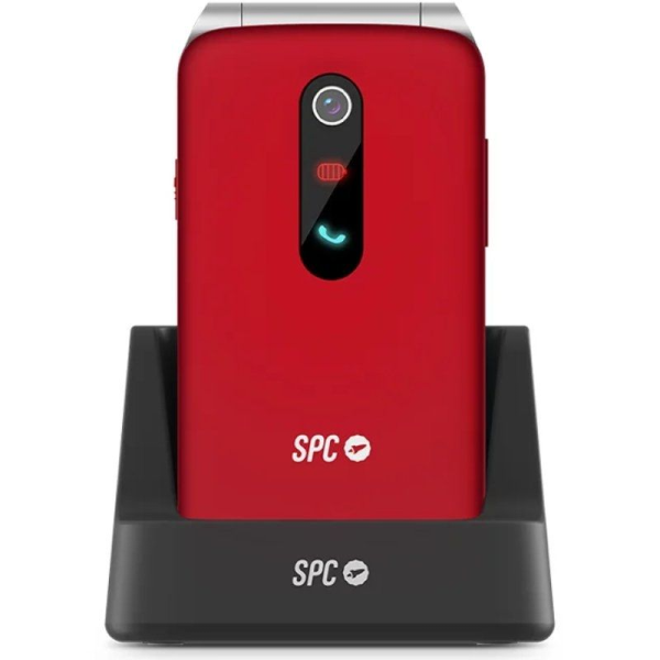 Teléfono Móvil SPC Stella 3 para Personas Mayores/ 4G/ Rojo