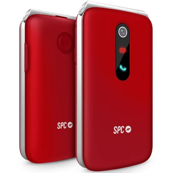 Teléfono Móvil SPC Stella 3 para Personas Mayores/ 4G/ Rojo