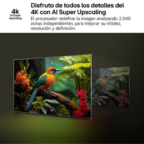 Televisor LG QNED 65QNED84A6C 65'/ Ultra HD 4K/ Smart TV/ WiFi