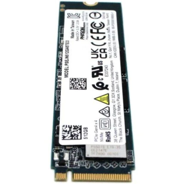 Disco SSD Phison PSENN512GA87QC0 512GB/ M.2 2280 PCIe Gen4/ Full Capacity