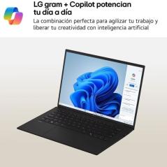 Portátil LG Gram 14Z90T-G.AD88B Intel Core Ultra 7-255H/ 32GB/ 1TB SSD/ 14'/ Win11