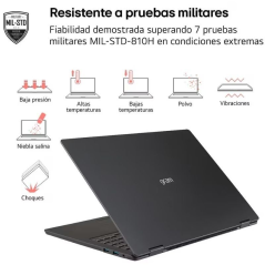 Portátil LG Gram 14Z90T-G.AD88B Intel Core Ultra 7-255H/ 32GB/ 1TB SSD/ 14'/ Win11