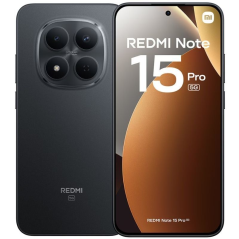 Smartphone Xiaomi Redmi Note 15 Pro 12GB/ 512GB/ 6.83'/ 5G/ Negro