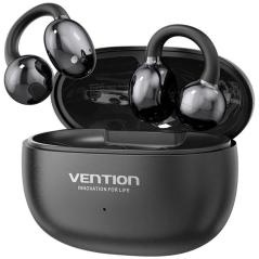 Auriculares Bluetooth Vention Echo Clip A11 Pro con estuche de carga/ Autonomía 6h/ Negro