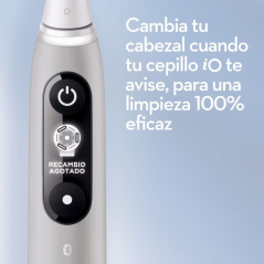 Cepillo Dental Oral-B iO Serie 6S/ Incluye 2 Recambios/ Gris