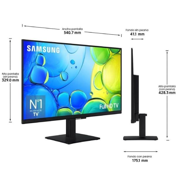 Televisor Samsung F6005 TU24F6005FK 24'/ Full HD/ Smart TV/ WiFi