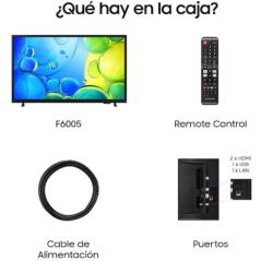 Televisor Samsung TU32F6005FK 32'/ Full HD/ Smart TV/ WiFi