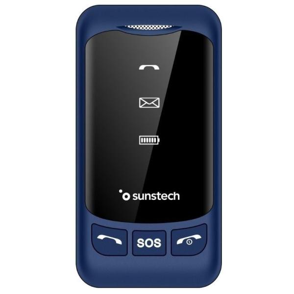 Teléfono Móvil Sunstech CELT25BL para Personas Mayores/ Azul