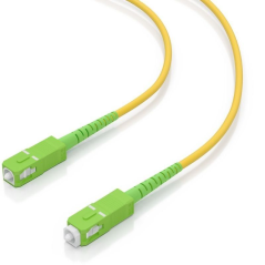 Cable de Fibra Óptica G657A2 3.0 9/125 SMF Aisens A152-0983/ LSZH/ 7m/ Amarillo