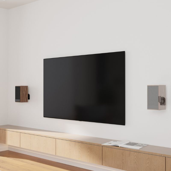 Soporte de Pared Giratorio/ Inclinable Aisens SPK06U-423 para Altavoces/ hasta 3.5kg