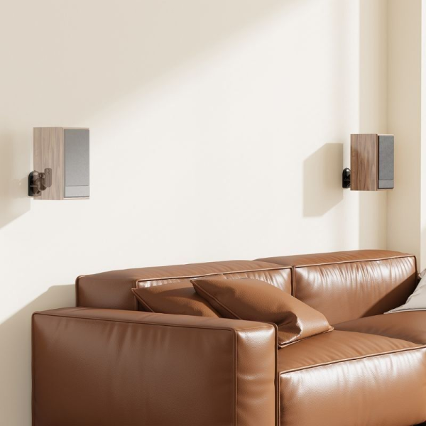 Soporte de Pared Giratorio/ Inclinable Aisens SPK06U-423 para Altavoces/ hasta 3.5kg