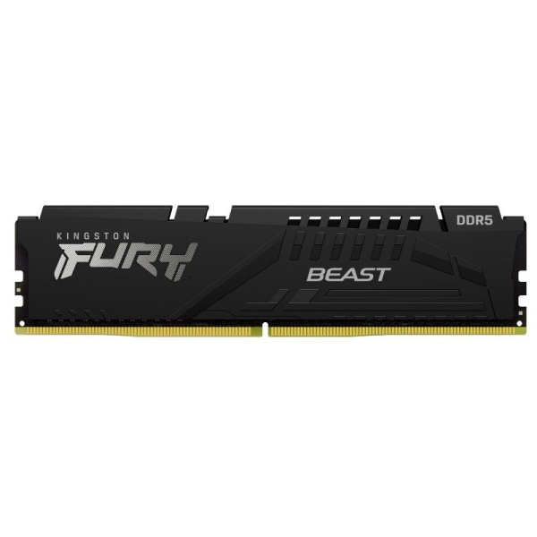 Memoria RAM Kingston FURY Beast 8GB/ DDR5/ 5200MHz/ 1.25V/ CL40/ DIMM