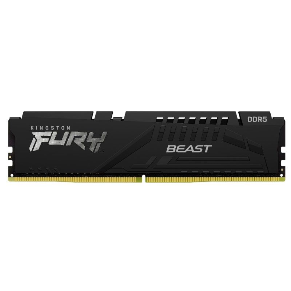 Memoria RAM Kingston FURY Beast 8GB/ DDR5/ 5200MHz/ 1.25V/ CL40/ DIMM