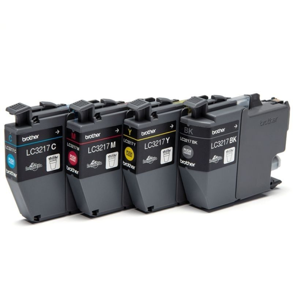 Cartucho de Tinta Original Brother LC3217VAL/ Multipack/ Negro/ Cian/ Magenta/ Amarillo
