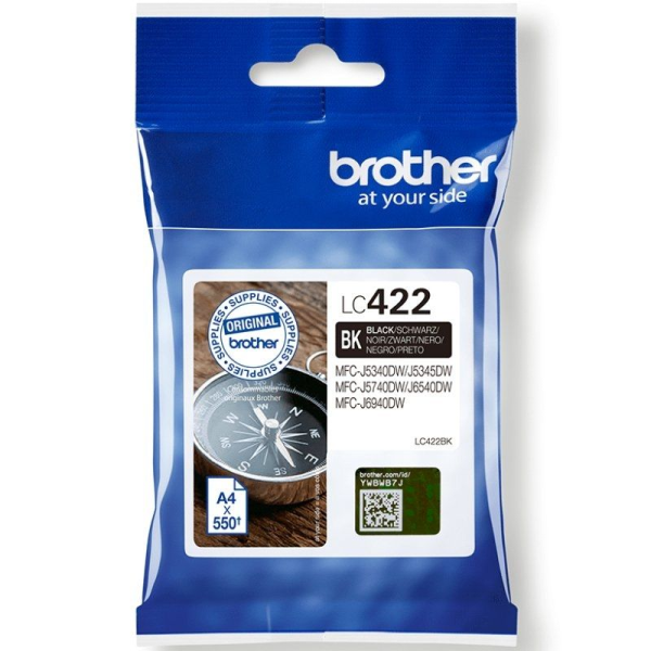 Cartucho de Tinta Original Brother LC-422/ Negro