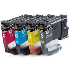 Cartucho de Tinta Original Brother LC-521VAL Multipack/ Cian/ Magenta/ Amarillo/ Negro