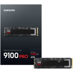 Disco SSD Samsung 9100 PRO 4TB/ M.2 2280 PCIe Gen5/ Full Capacity