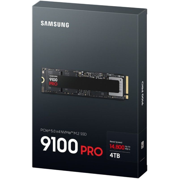 Disco SSD Samsung 9100 PRO 4TB/ M.2 2280 PCIe Gen5/ Full Capacity
