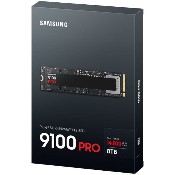 Disco SSD Samsung 9100 PRO 8TB/ M.2 2280 PCIe Gen5/ Full Capacity