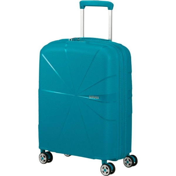 Maleta de Cabina American Tourister Starvibe Spinner 55cm/ 55x40x20cm/ 4 Ruedas/ Verdigrís