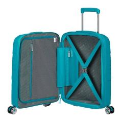 Maleta de Cabina American Tourister Starvibe Spinner 55cm/ 55x40x20cm/ 4 Ruedas/ Verdigrís