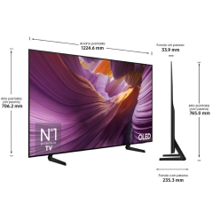 Televisor Samsung OLED S84F TQ55S84FAU 55'/ Ultra HD 4K/ Smart TV/ WiFi
