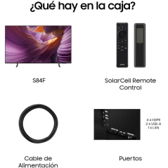 Televisor Samsung OLED S84F TQ55S84FAU 55'/ Ultra HD 4K/ Smart TV/ WiFi