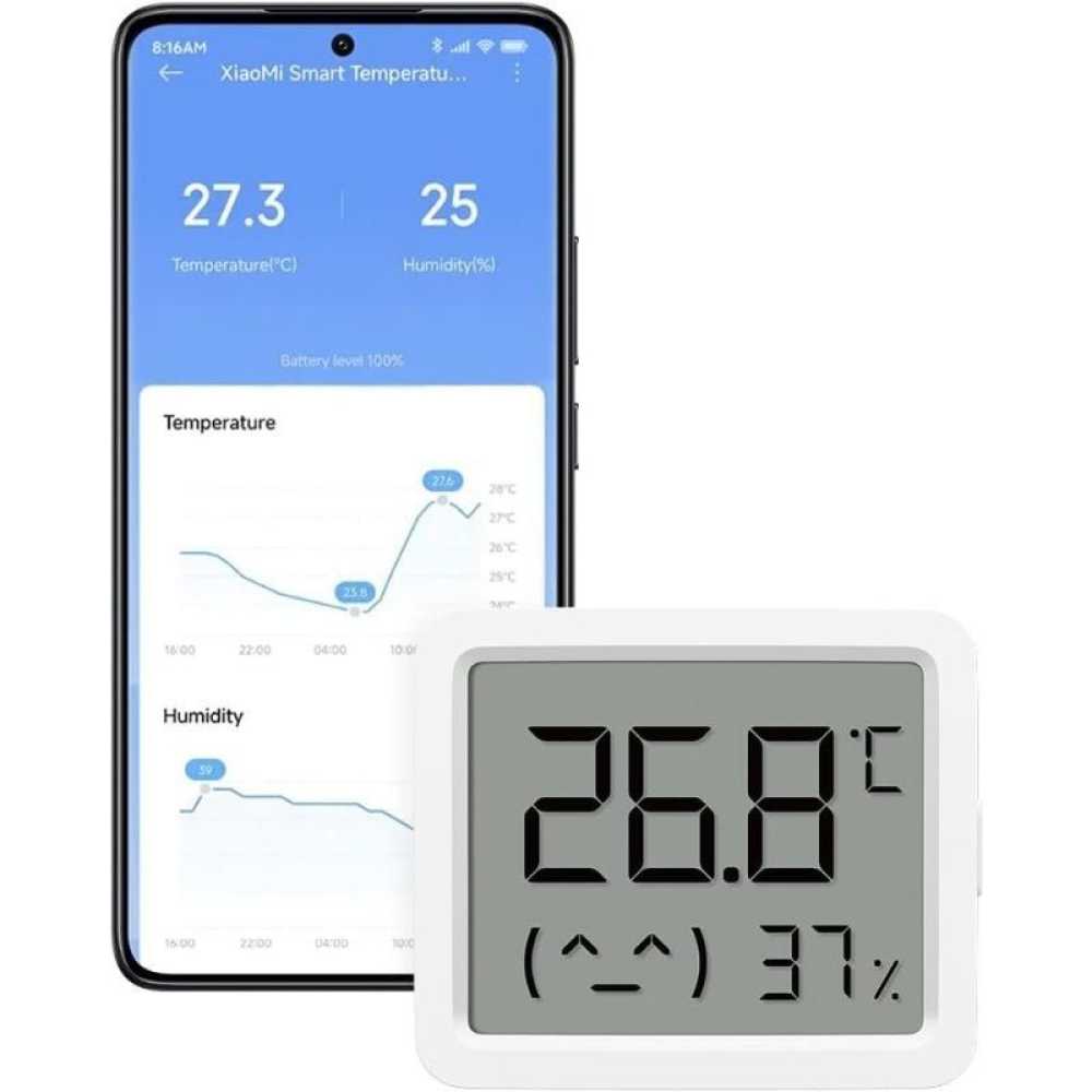 Monitor de Temperatura y Humedad Xiaomi Xiaomi Smart Temperature and Humidity Monitor 3 Mini