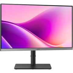 Monitor Profesional Samsung Essential Monitor S4 S43UF S24F434UAU/ 24'/ Full HD/ Regulable en altura/ Negro