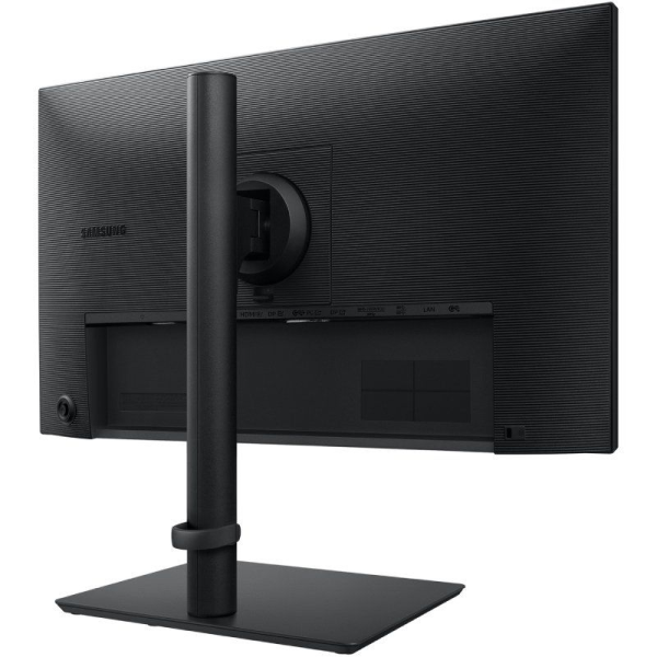 Monitor Profesional Samsung Essential Monitor S4 S43UF S24F434UAU/ 24'/ Full HD/ Regulable en altura/ Negro