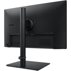 Monitor Profesional Samsung Essential Monitor S4 S43UF S24F434UAU/ 24'/ Full HD/ Regulable en altura/ Negro