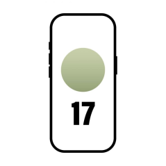 Smartphone Apple iPhone 17 512GB/ 6.3'/ 5G/ Verde salvia