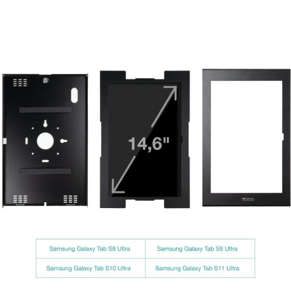 Marco Antirrobo para Tablet TooQ TQATTE2601-L-B/ Negro