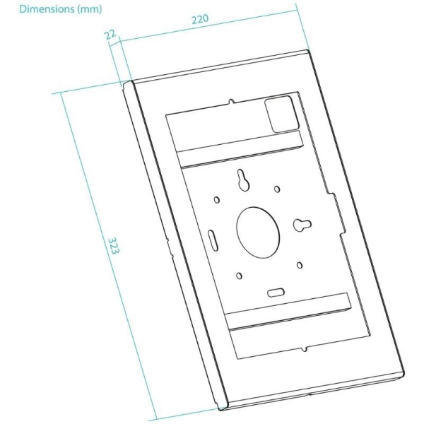 Marco Antirrobo para Tablet TooQ TQATTE2601-M-B/ Negro