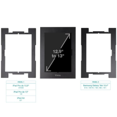 Marco Antirrobo para Tablet TooQ TQATTE2601-M-B/ Negro