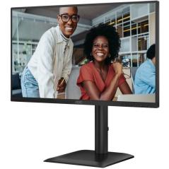 Monitor Profesional AOC 24E4U 23.8'/ Full HD/ Regulable en altura/ Negro