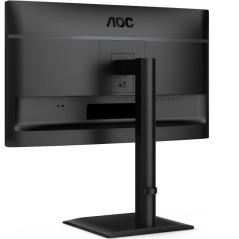 Monitor Profesional AOC 24E4U 23.8'/ Full HD/ Regulable en altura/ Negro