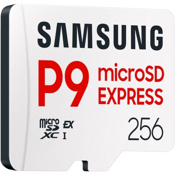 Tarjeta de Memoria Samsung P9 Express 256GB microSD XC/ Clase 10/ 800MBs