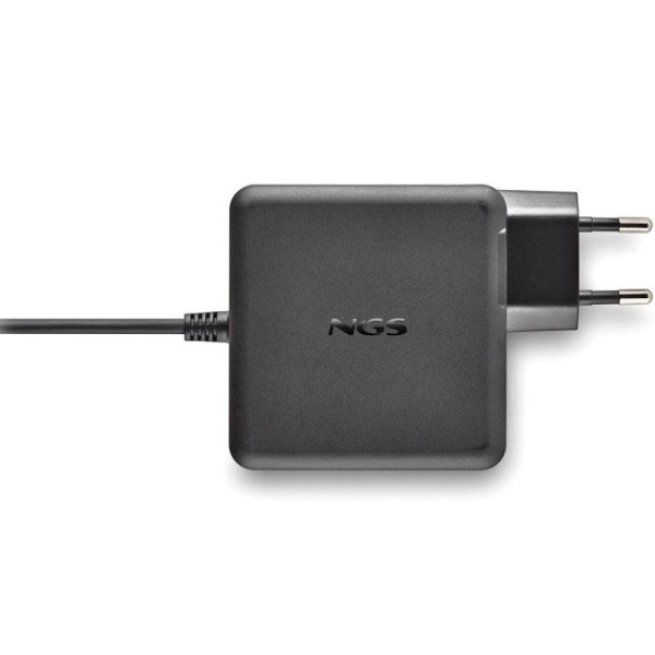Cargador de Portátil NGS GAN 65W-C USB Tipo-C/ 65W/ Automático/ Voltaje 5-20V