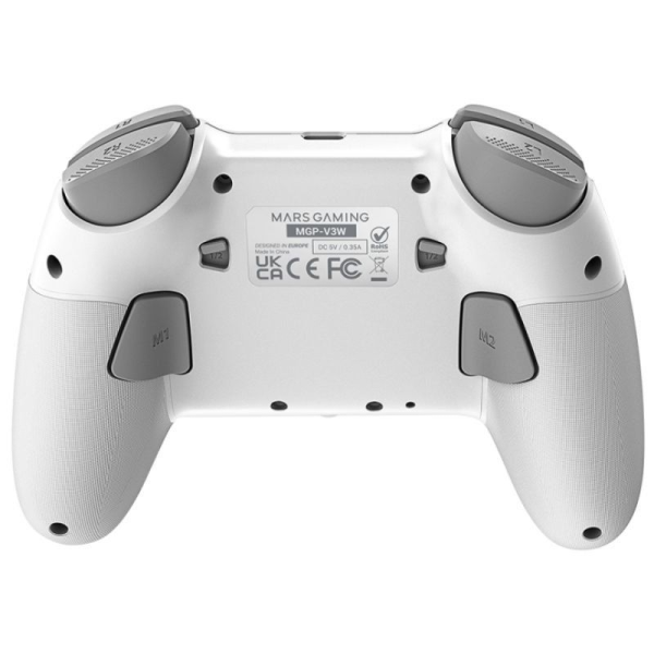 Gamepad Mars Gaming MGP-V3 Inalámbrico/ Blanco